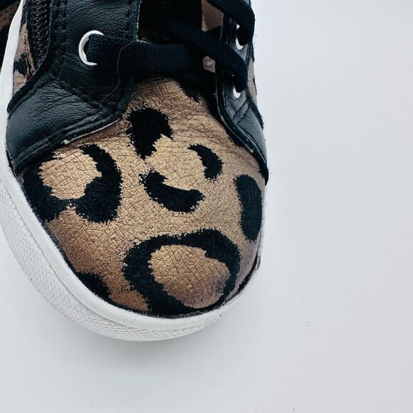 OLD SOLE Leopard Leather animal print GIRLS Kids 3.5 - 34 euro Quality excellent - Picture 16 of 16